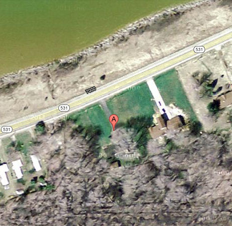 Satellite view of Campbell Beach House